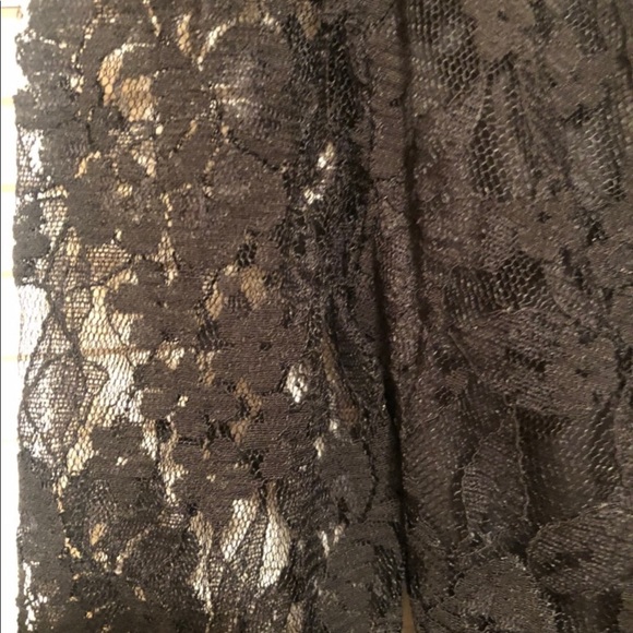 Express Black One Shoulder Lace Dress - Picture 2 of 7